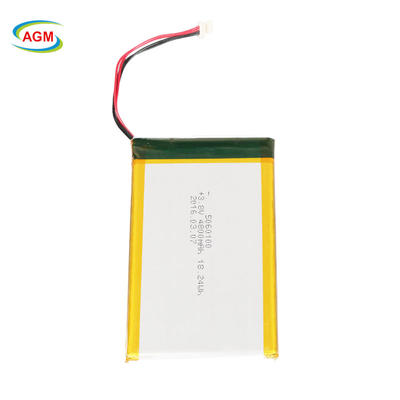 High capacity li-po battery 5060100 3.8V 4800mAh 18.24Wh GPS rechargeable lithium ion battery