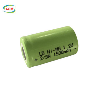 Flat low self discharge 2 3A nimh batteries 1.2V 1500mAh rechargeable ni-mh battery