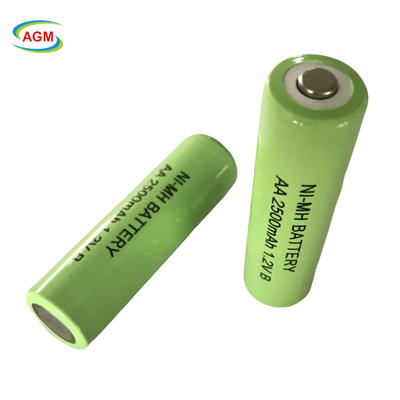 Rechargeable NiMH batteries solar AA 1.2V 2500mAh Ni-MH for power tools, consumer electronicals